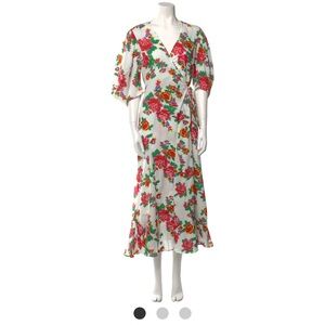 RHODE wrap dress sz XS